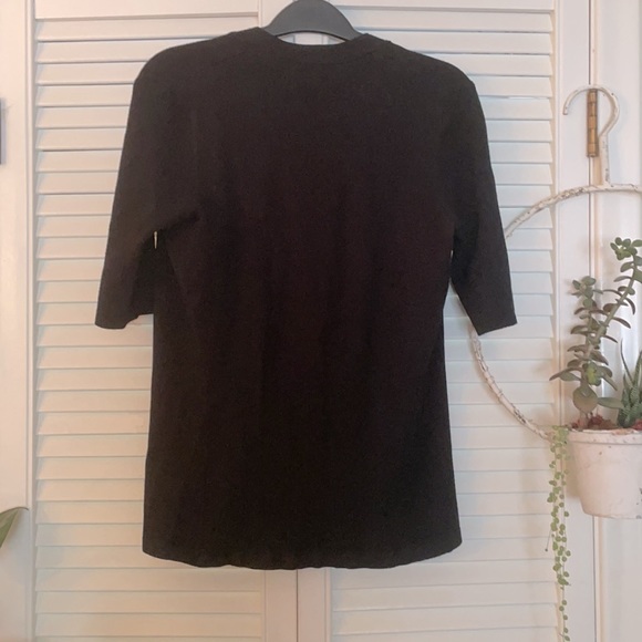 🖤 Cute Le Château boléro black sweater vest - Picture 2 of 5